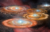 Первые звезды Вселенной были ярче 100 миллионов солнц