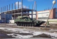 В Нижнем Тагиле удалось снять на видео новейшую российскую тяжелую БМП, созданную на базе гусеничной платформы «Армата». Ранее мы уже видели построенный на ее базе основной боевой танк.