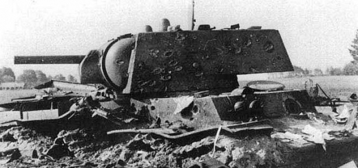 6-я танковая дивизия вермахта 48 часов воевала с одним-единственным советским танком КВ-1 («Клим Ворошилов»).