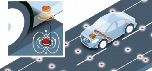Компания Volvo испытывает магнитную систему, позволяющую автомобилям-роботам ориентироваться на дороге