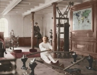 Редкие цветные фотографии Титаника, 1912 год
