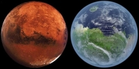 На Марсе имеются условия для наличия воды в жидкой форме